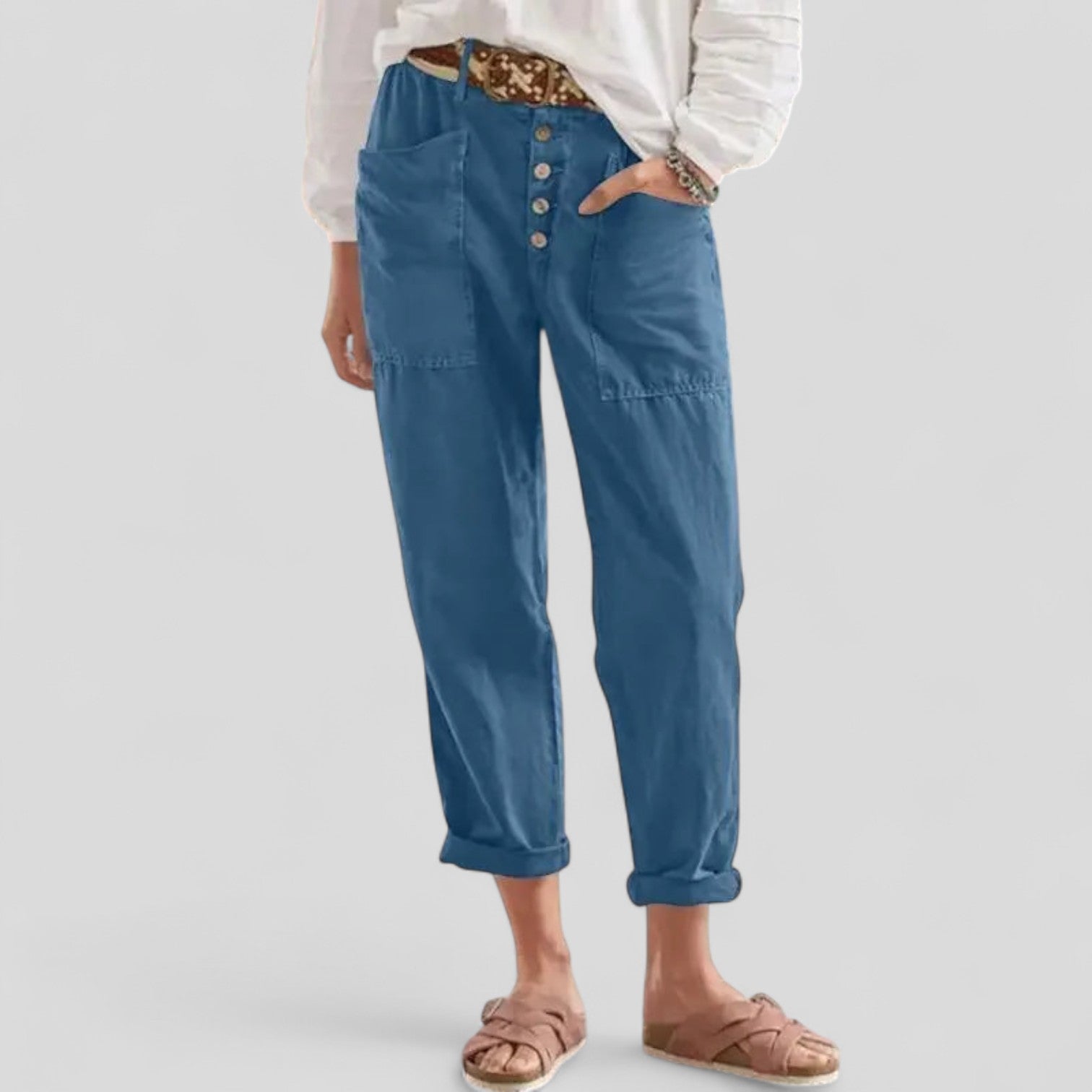 Heike | Linen Pants