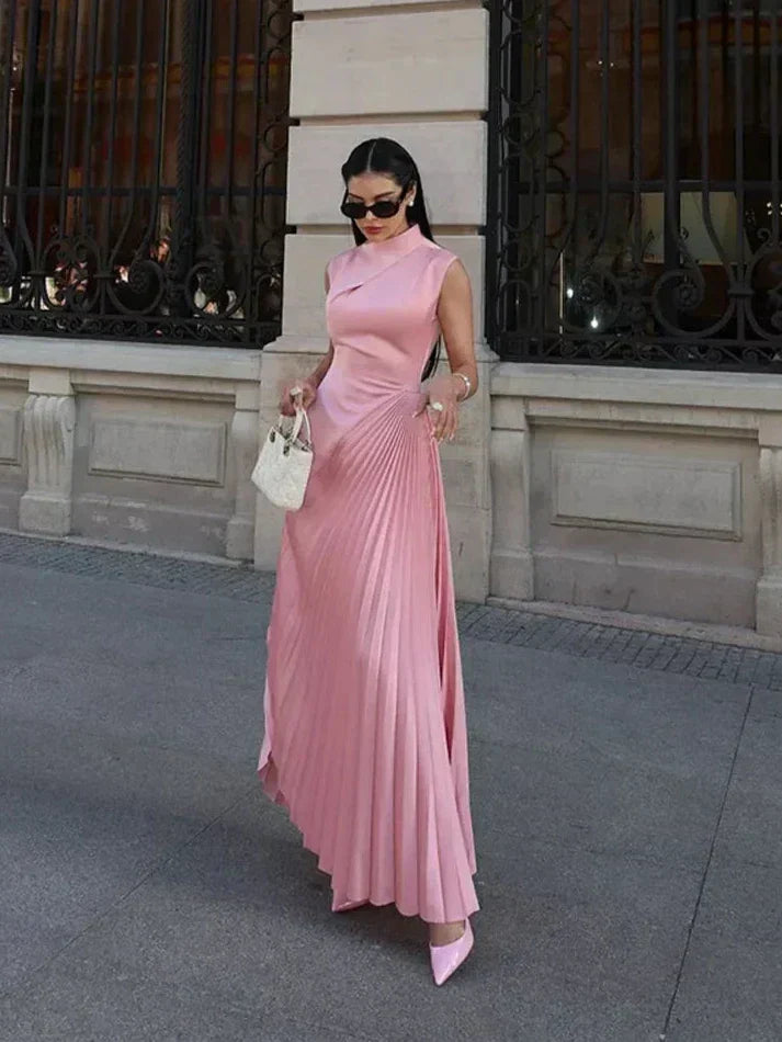 Ellison | Classic Draped Maxi Dress