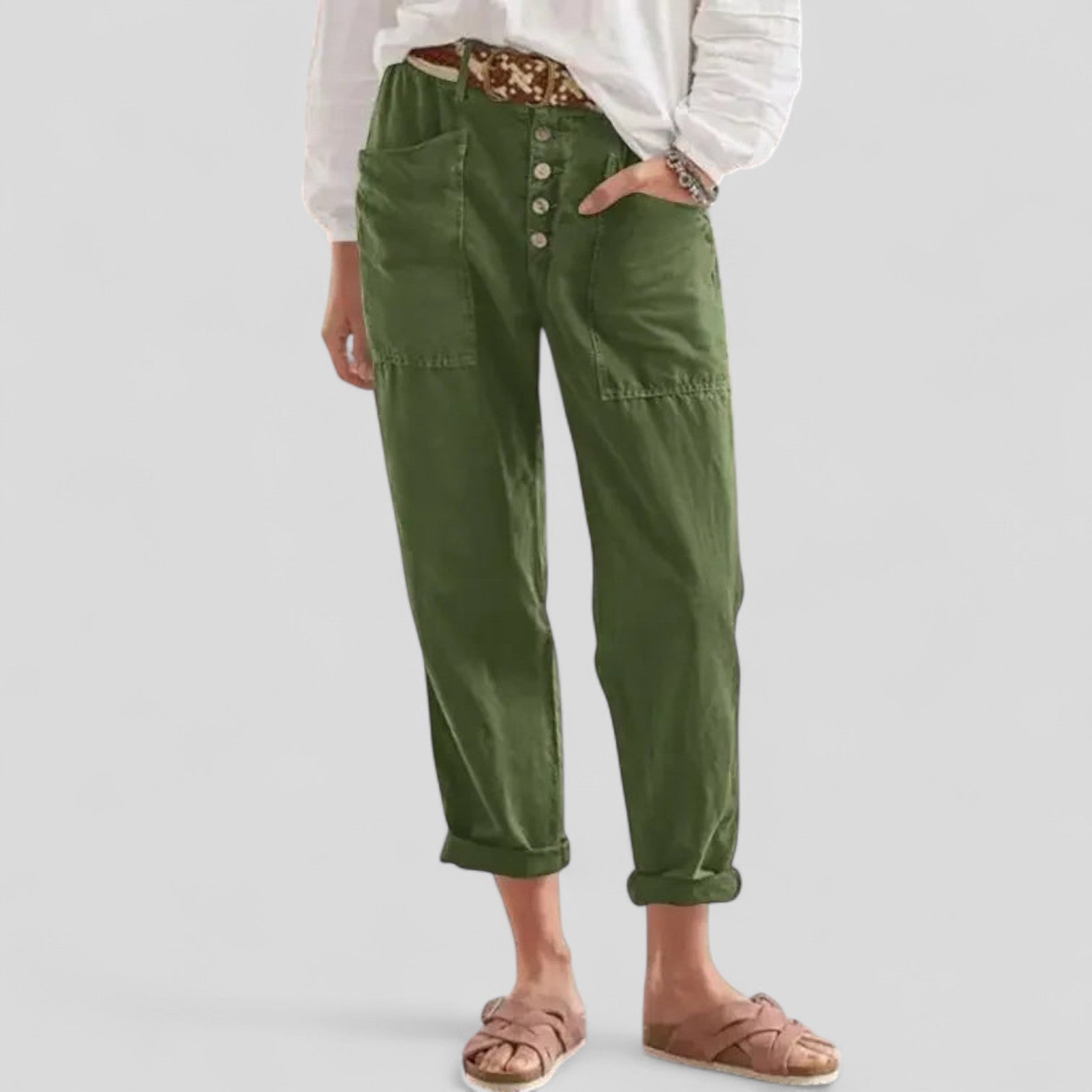 Heike | Linen Pants
