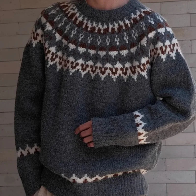Lucas | Vintage Nordic Sweater