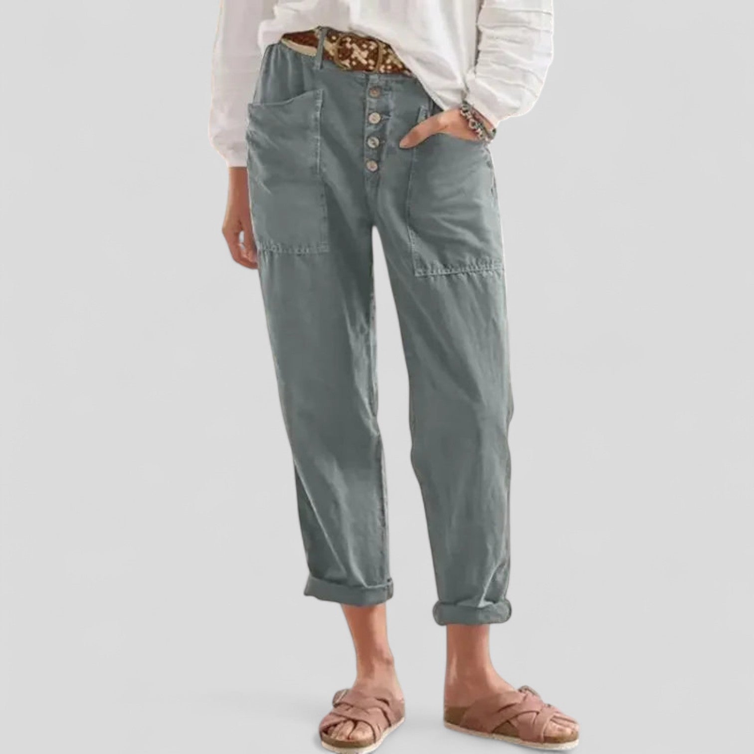 Heike | Linen Pants