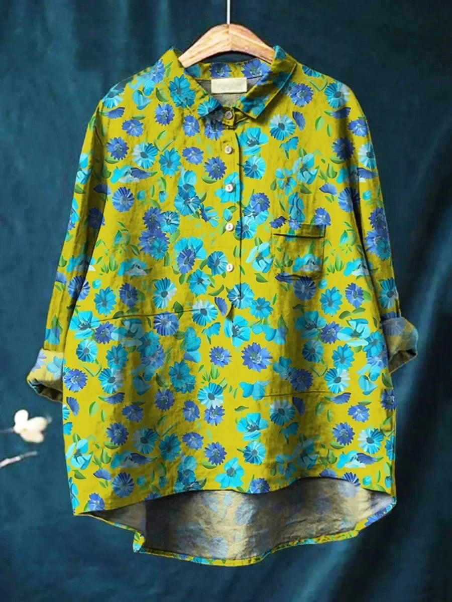 Sofia® | Elegant Blouse with Floral Pattern