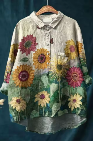 Sofia® | Floral Blouse with Elegance