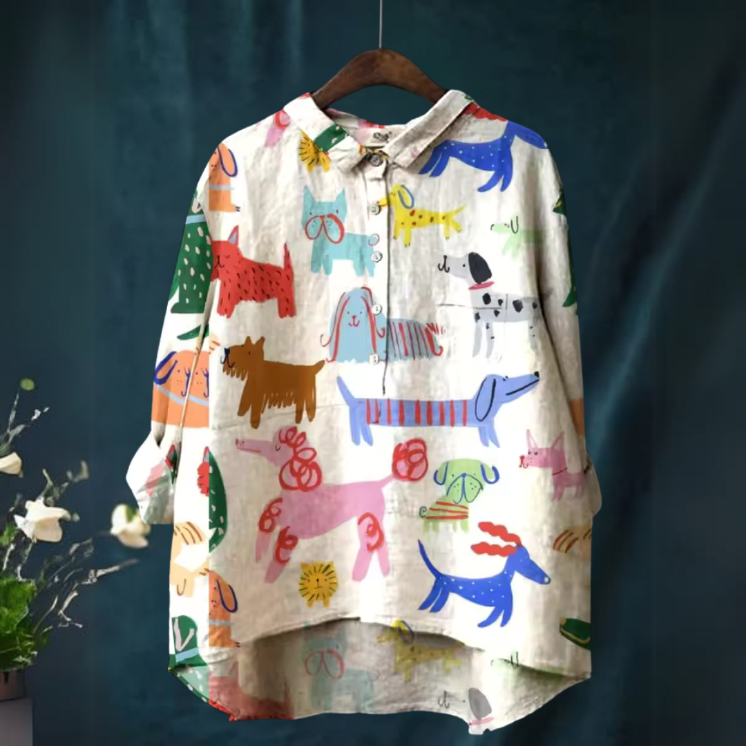Sofia® | Stylish Casual Blouse with Print