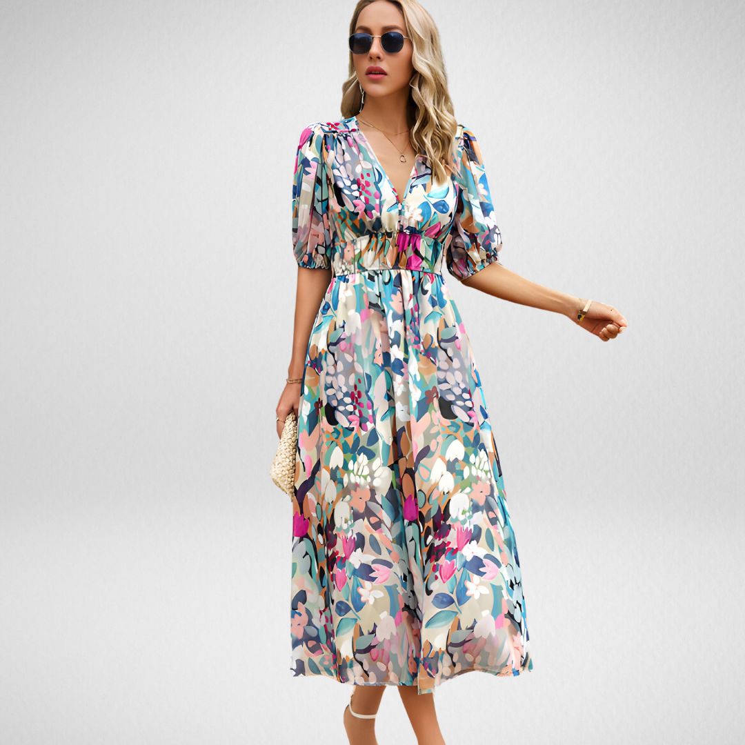Johanna | V-Neck Casual Dress