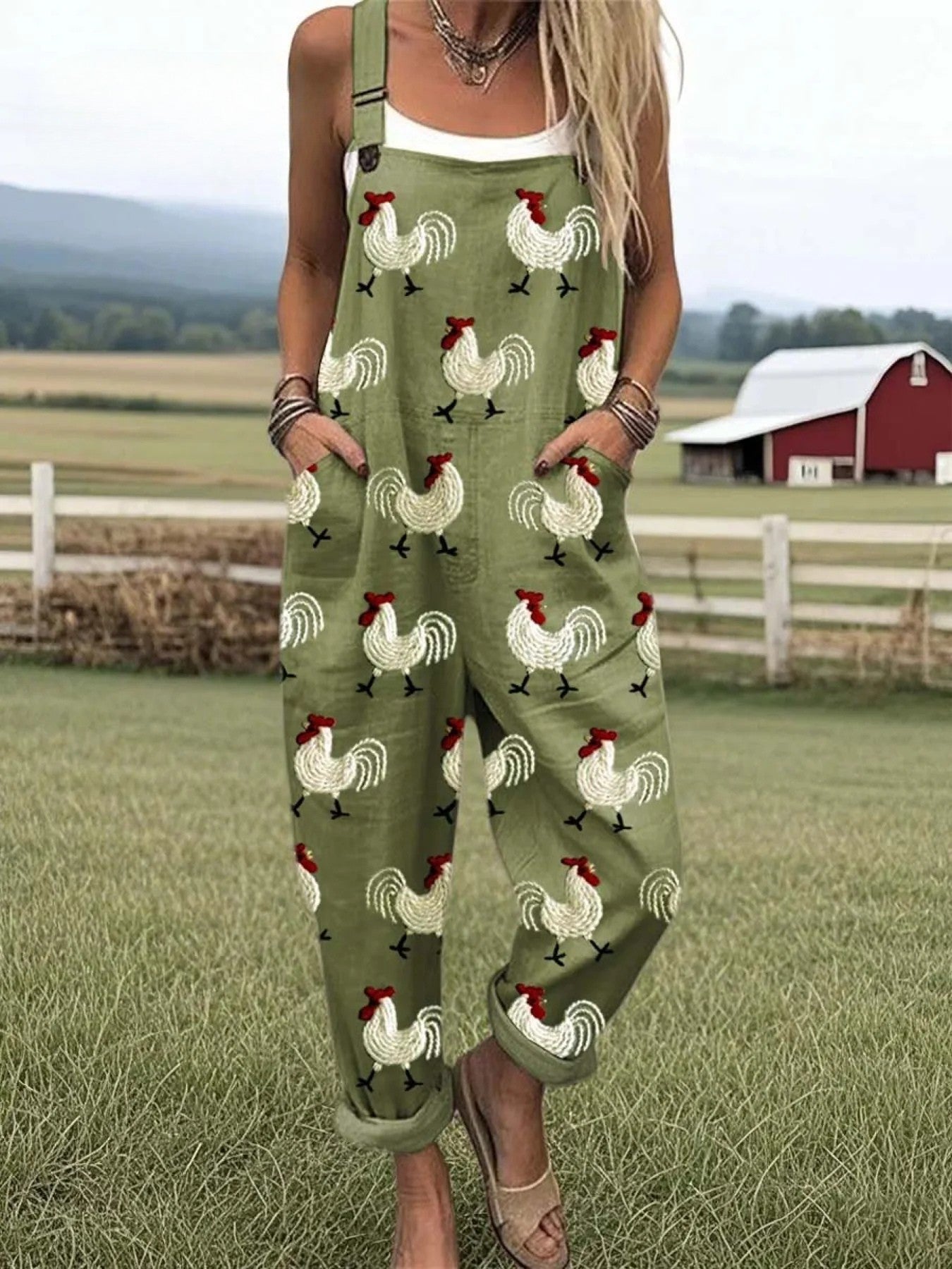 Summer Jumpsuit | Vintage Floral Jumpsuit for Women - Casual Style & All-Day Comfort
