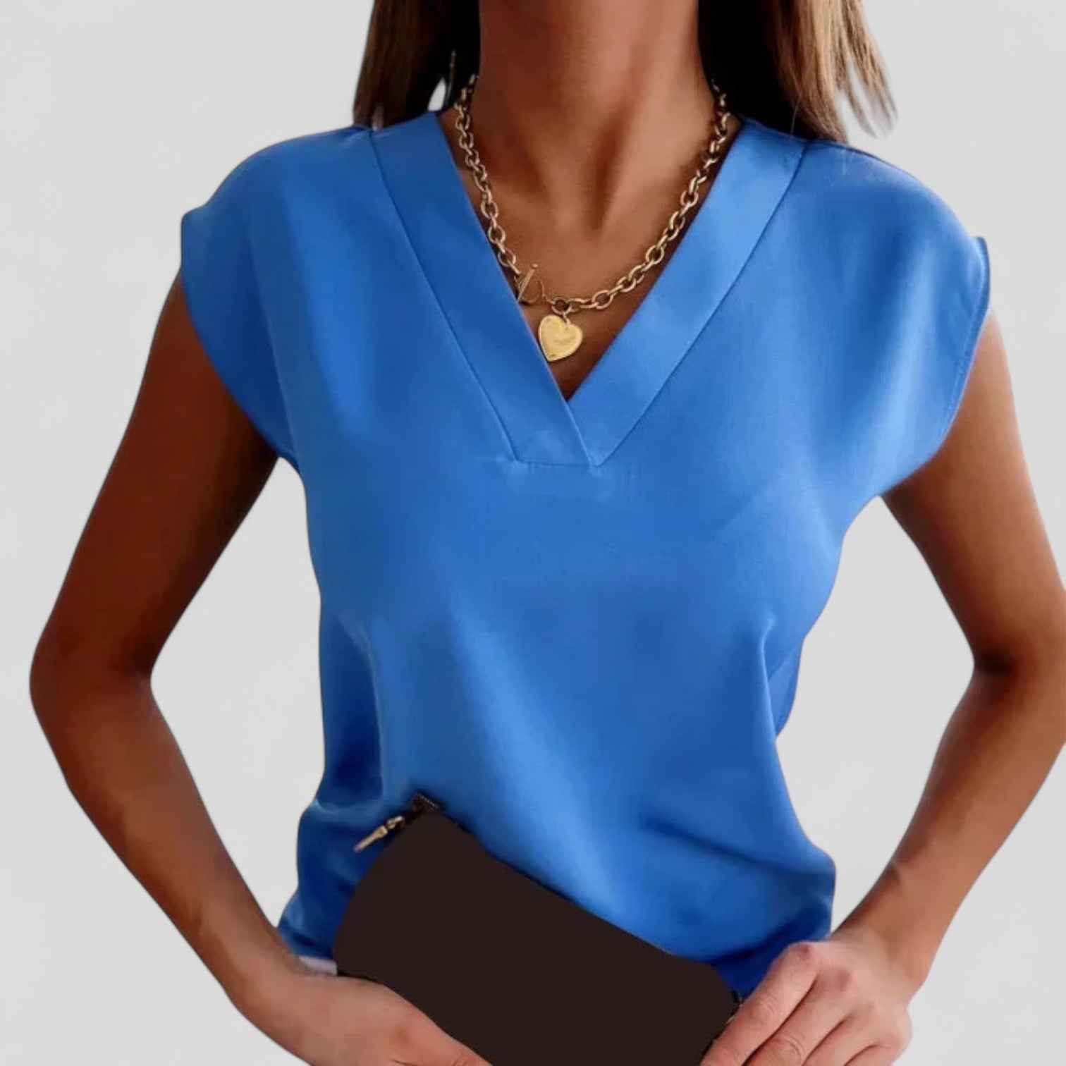 Lia | Satin Blouse