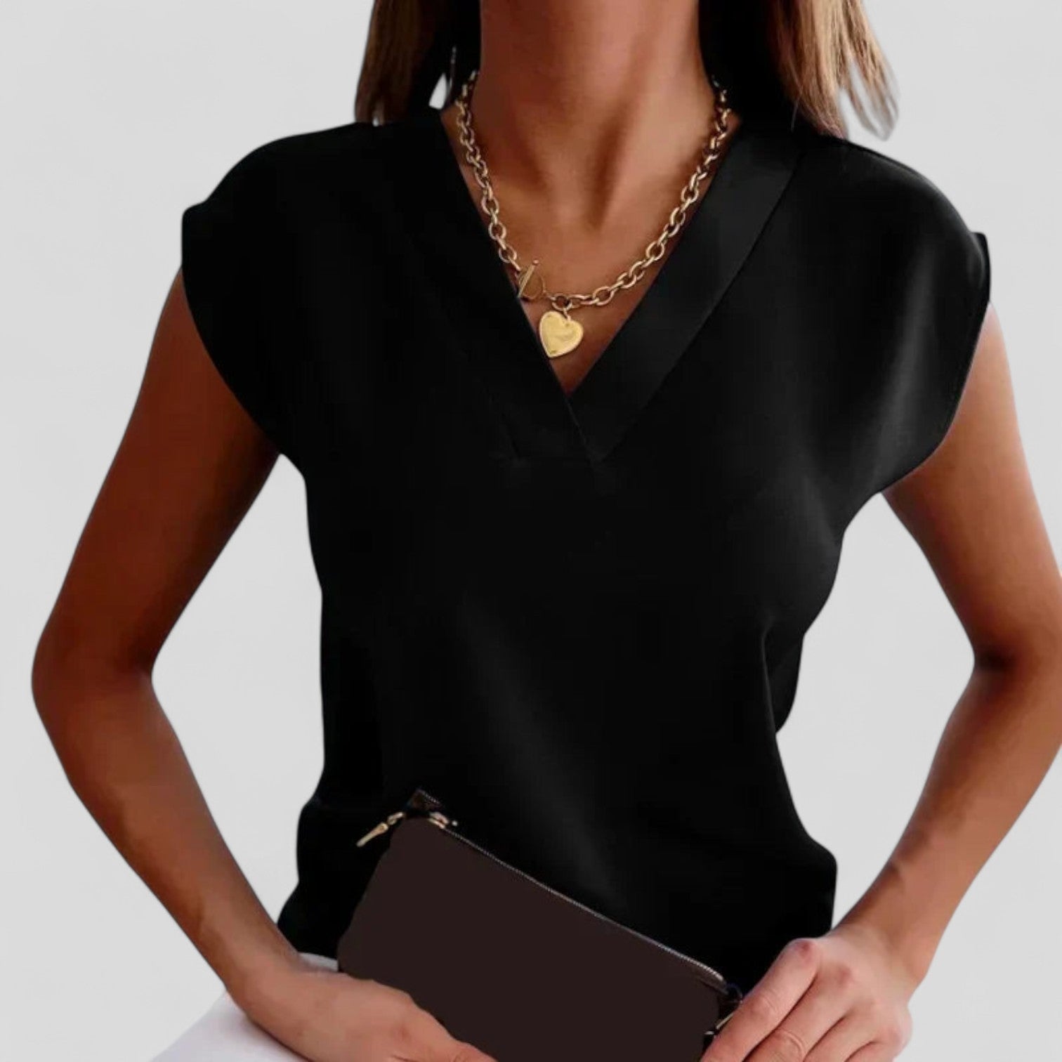 Lia | Satin Blouse