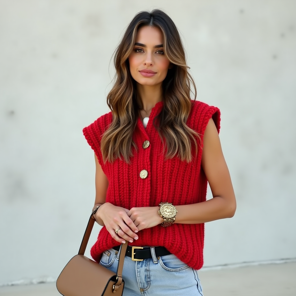 Eve | Knitted style vest