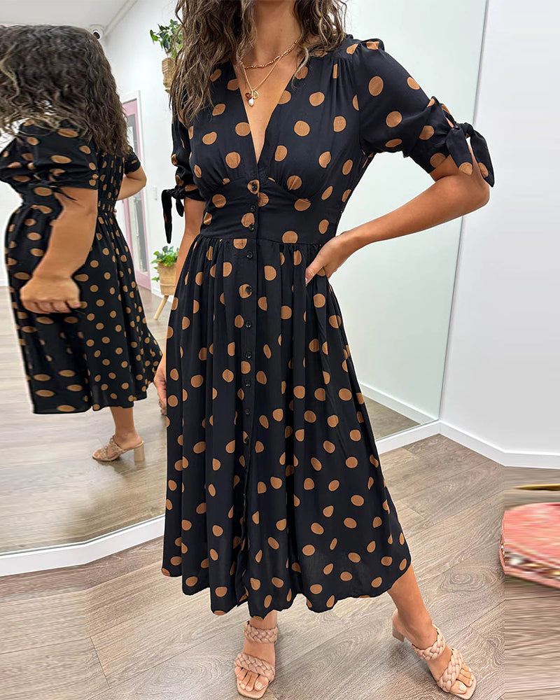 Melissa™ | Polka Dot Dress