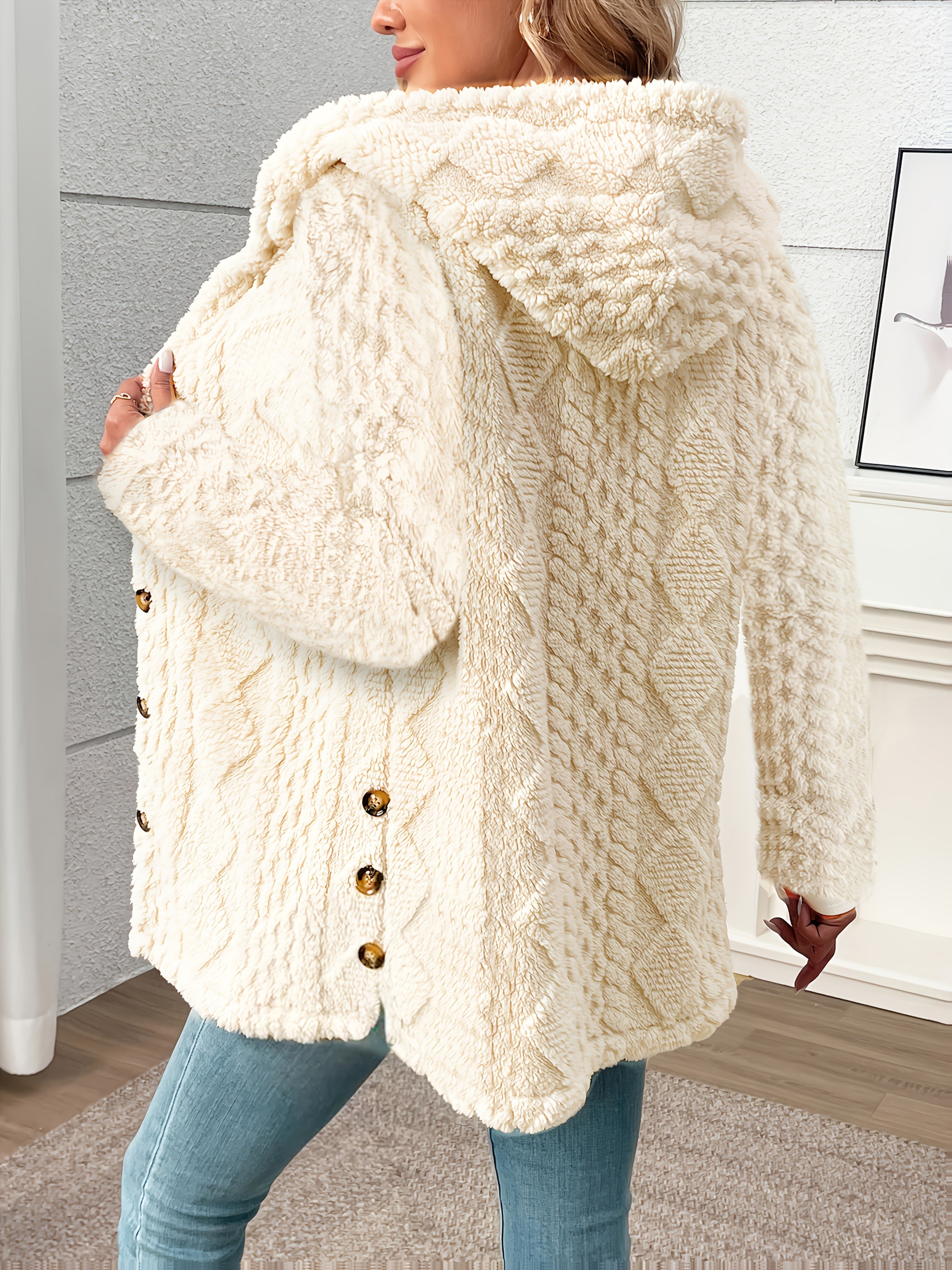 Mariette | Elegant Diamond Teddy Jacket