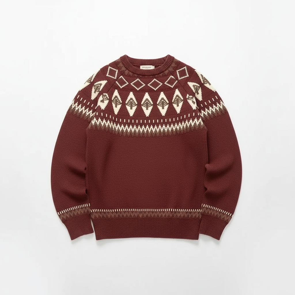 Ezra | Vintage Nordic Sweater