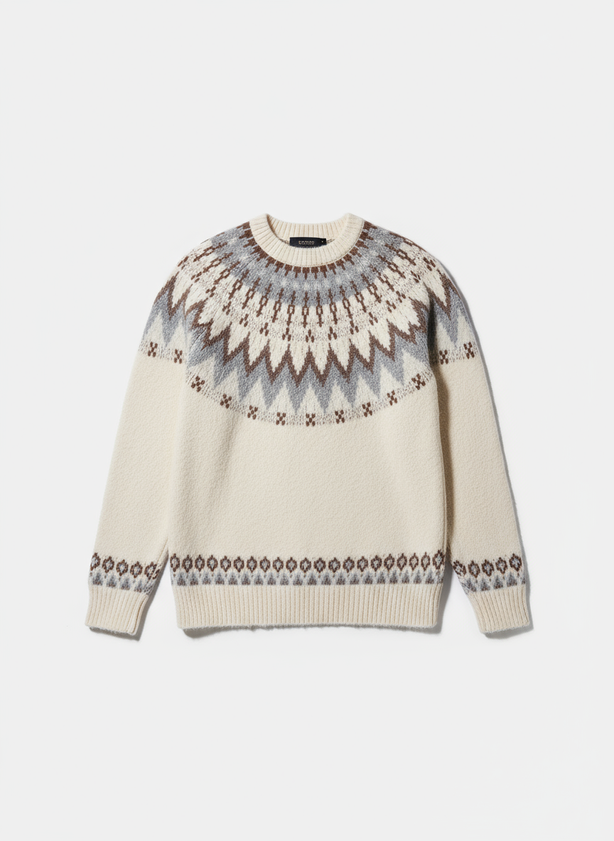 Oliver | Vintage Nordic Sweater