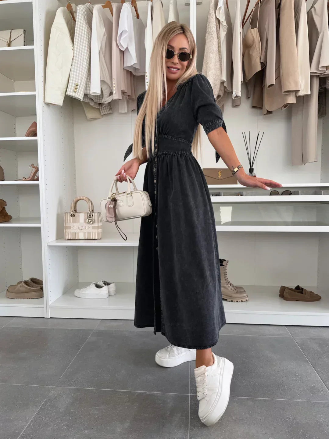 Vere | Radiant Denim Dress