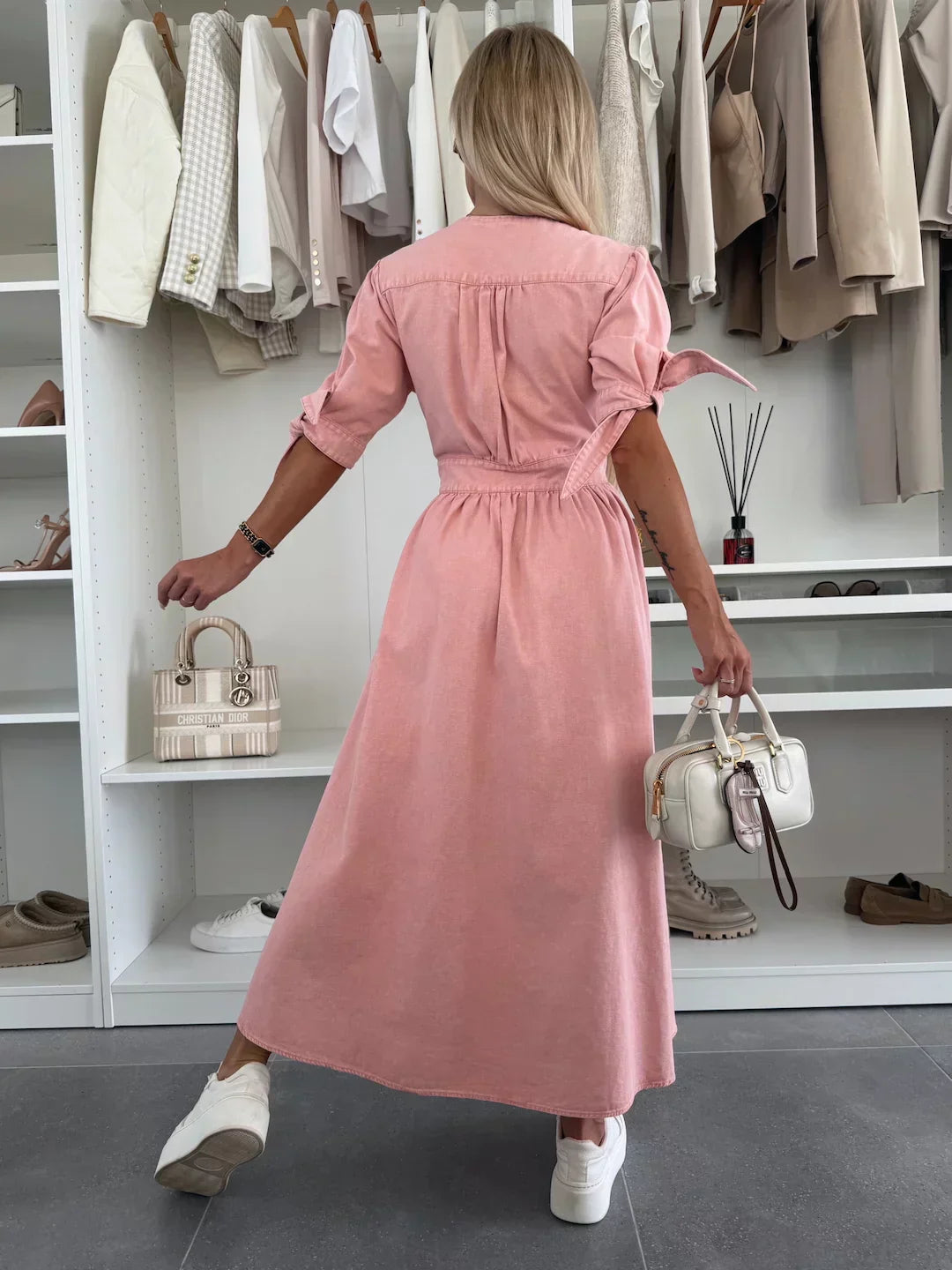 Vere | Radiant Denim Dress