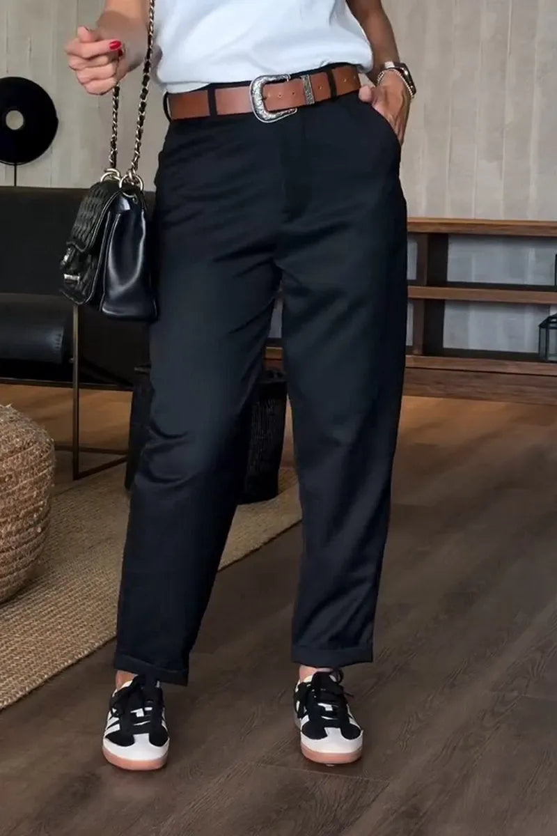 Mathilda | Striped Suit Trousers