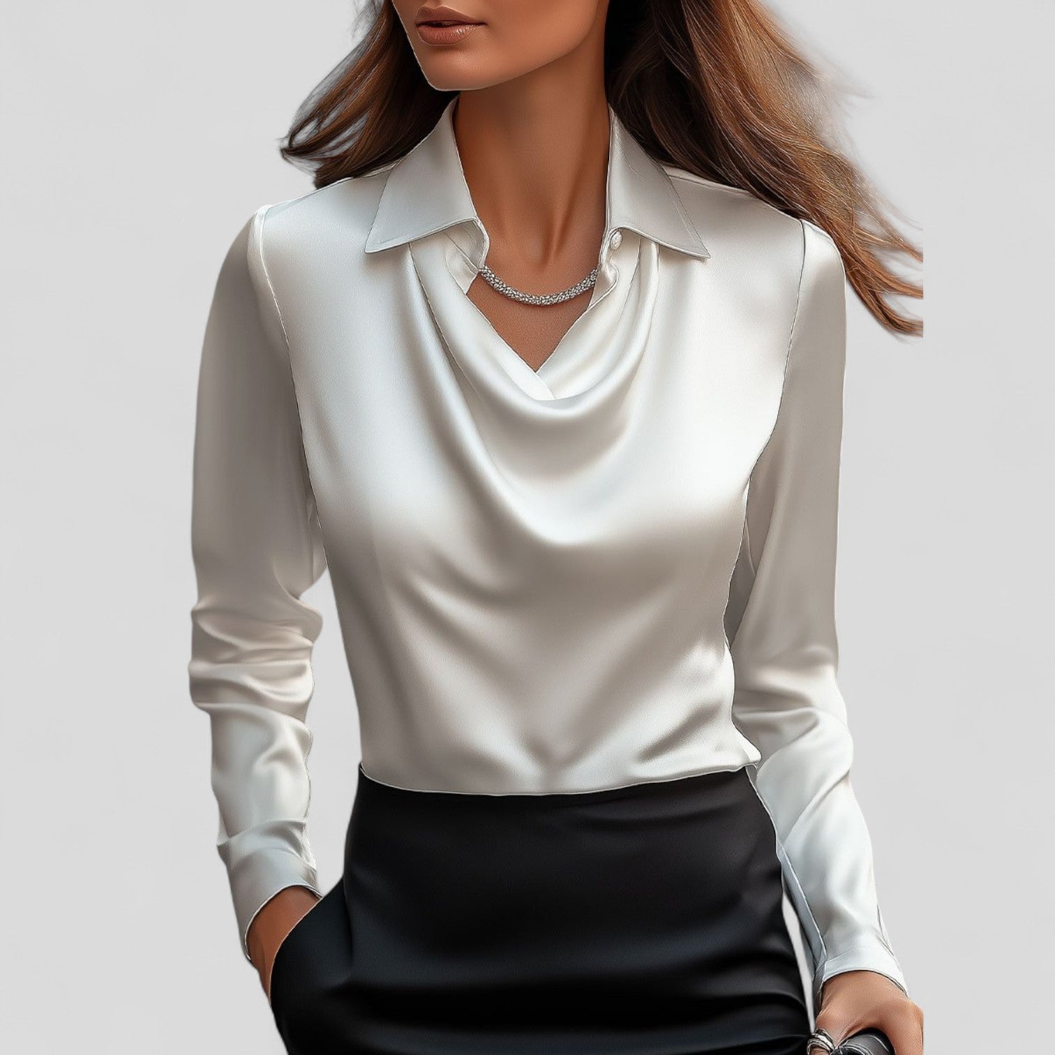 Anneliese | Satin Blouse