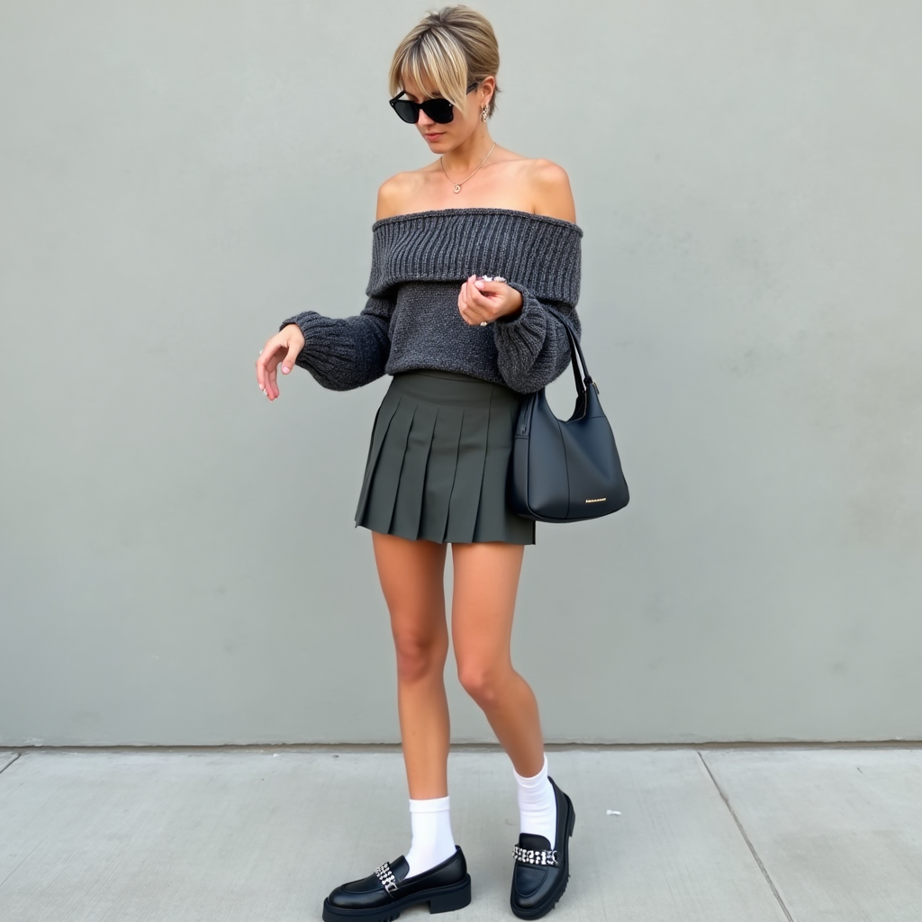 Noor | Off-shoulder Pullover