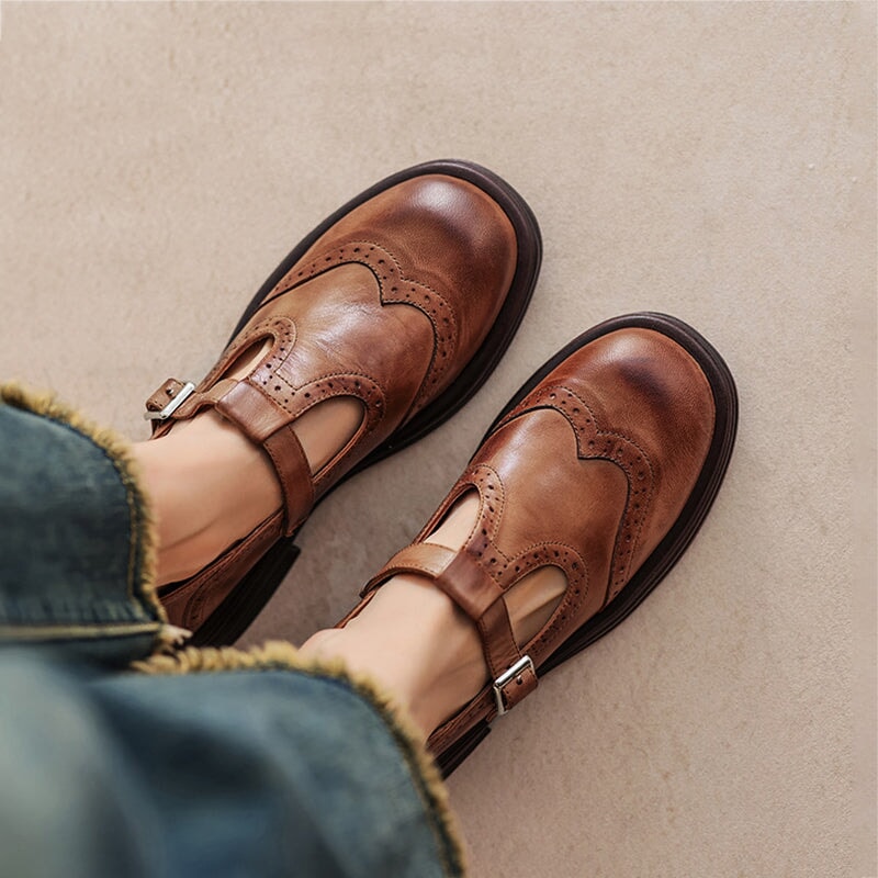 Grace | Elegant Mary Janes Made Of Leather