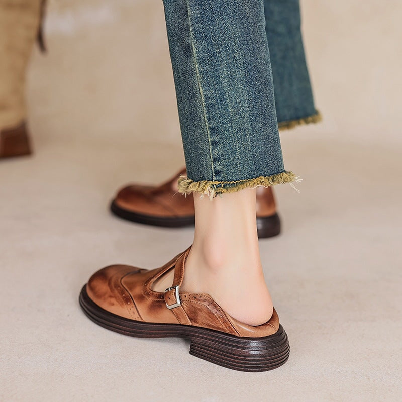 Grace | Elegant Mary Janes Made Of Leather