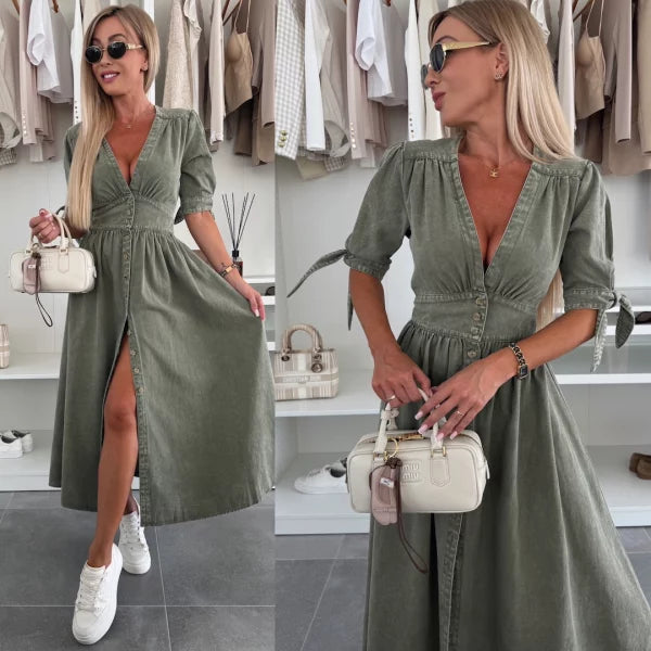 Vere | Radiant Denim Dress