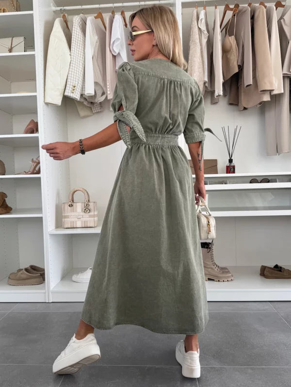 Vere | Radiant Denim Dress