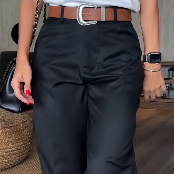 Mathilda | Striped Suit Trousers