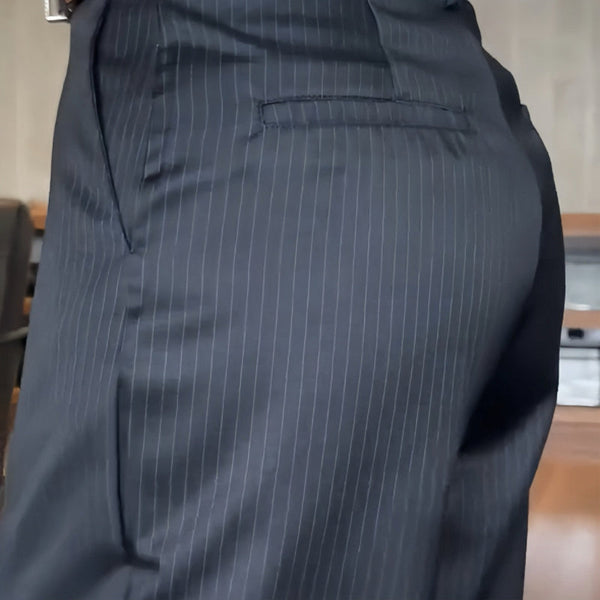 Mathilda | Striped Suit Trousers